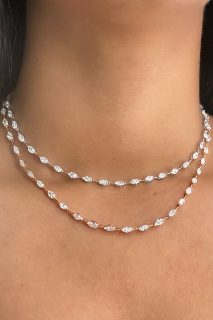 Diamond Layered Necklace