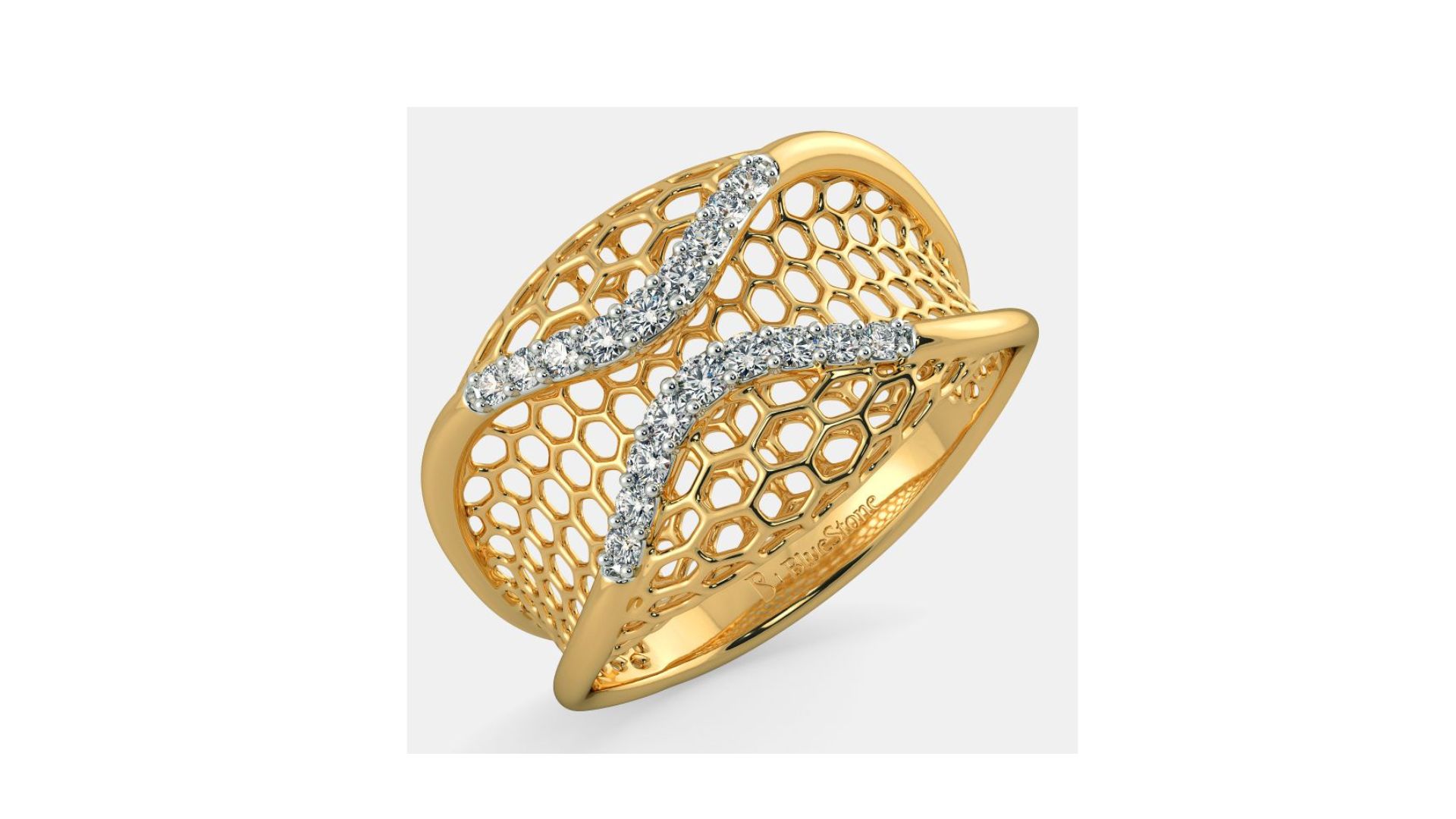 Matsya Jaal Diamond Bangle